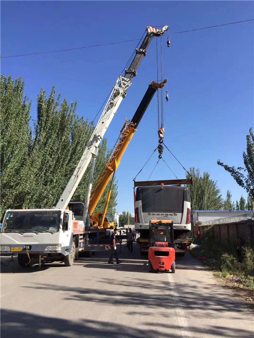 穆棱市港口集装箱搬运案例